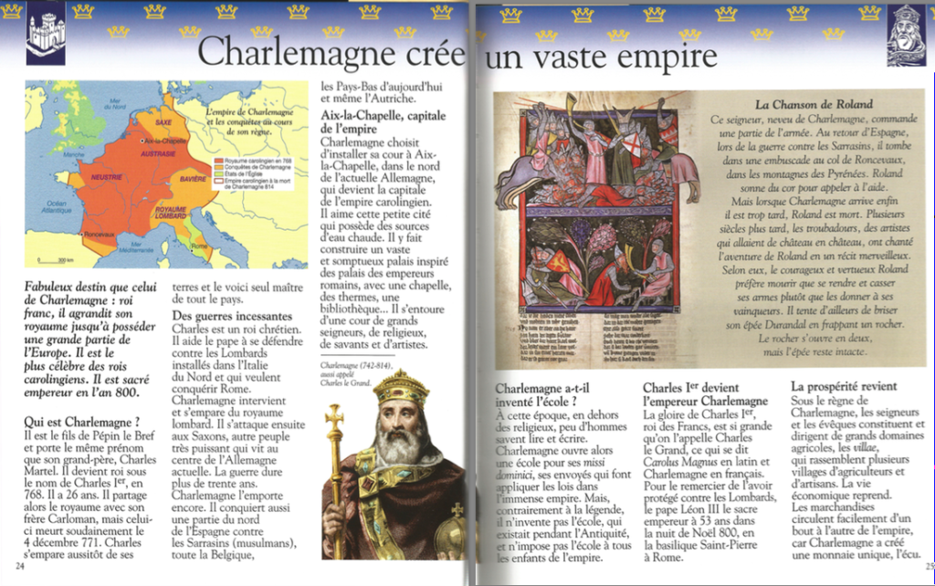 cartes mentales Clovis Charlemagne Saint Louis Jeanne d'Arc